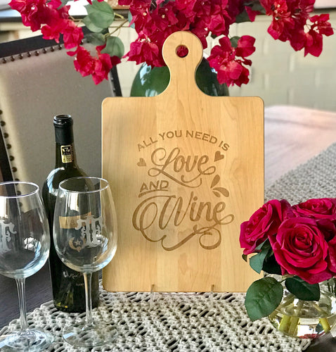 Love & Wine Artisan Board